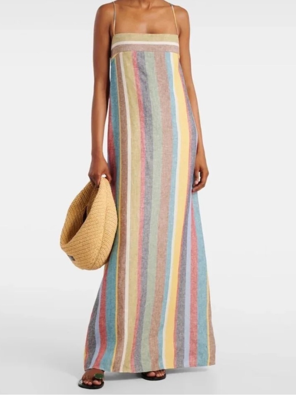 Staud Laura striped maxi